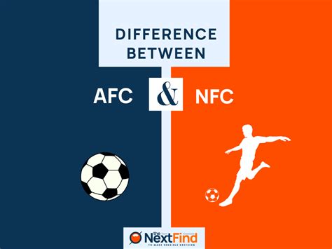 what does the nfc stand for in football|difference between afc and nfc.